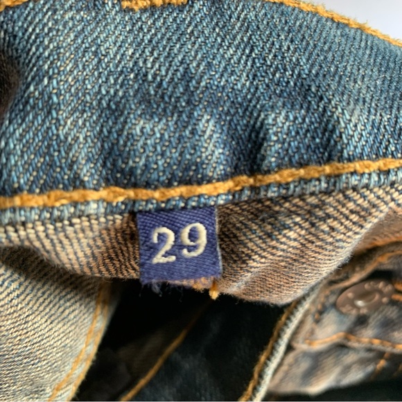 Carmar Distressed Blue Jeans Size 29 - Picture 8 of 9